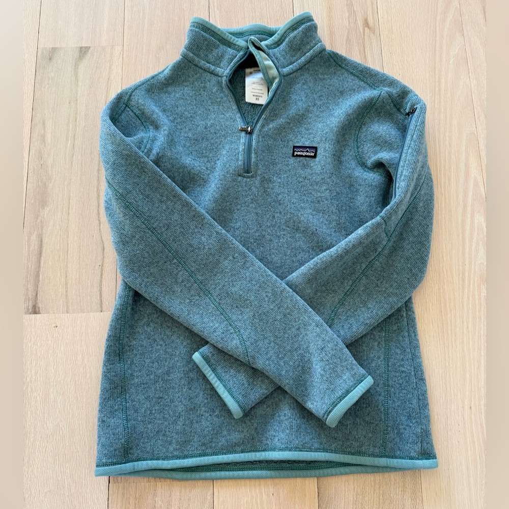 Women’s blue Patagonia sweater